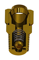 COP Series Compression x Male National Pipe Thread (NPT) Check Valves - 2